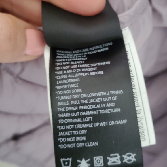 Paradox Women's Lavender Puffer Coat - Picture 6 of 7